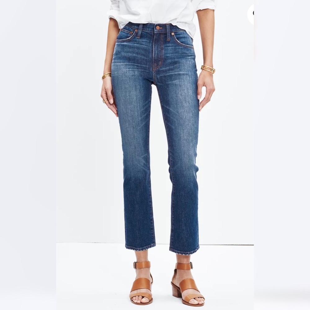 Madewell Cali Demi-Boot Jeans in Donovan Wash